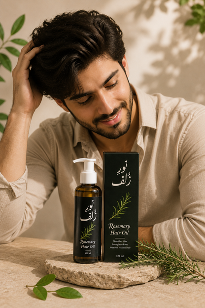 Rosemary Hair Oil – Mazboot Jarron aur Healthy, Khubsurat Baalon ke Liye